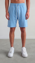 PANTALONETA AZUL.